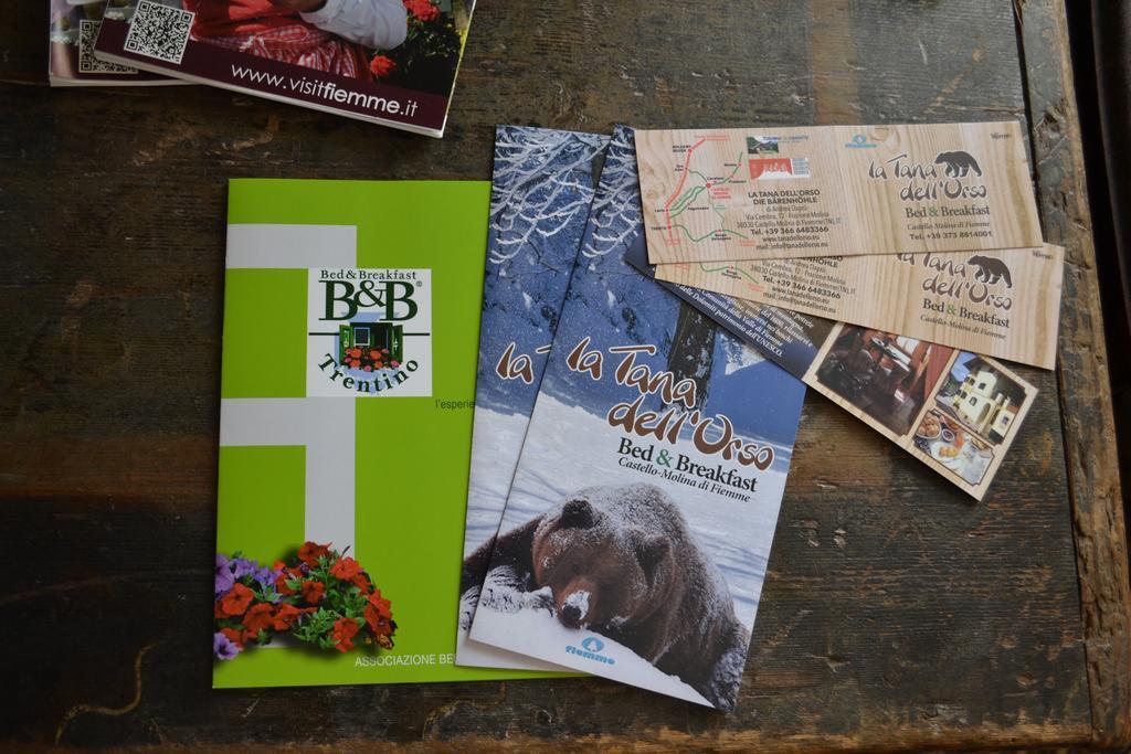 B&B La Tana Dell'Orso - Die Baerenhoehle Castello-Molina di Fiemme Extérieur photo